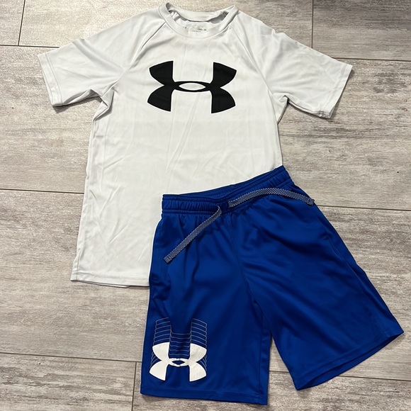 Under Armour Other - Under Armour Bundle of 2❗️Drifit Shirt and Shorts-Size YSM